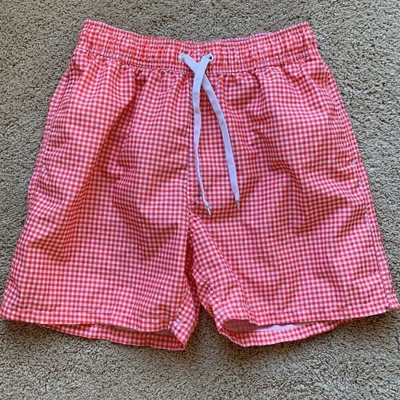 Kanu Surf Monaco RedGingham Board Shorts swim trunks shorts Sz S - Picture 3 of 7